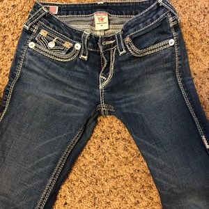 True Religion straight leg 28